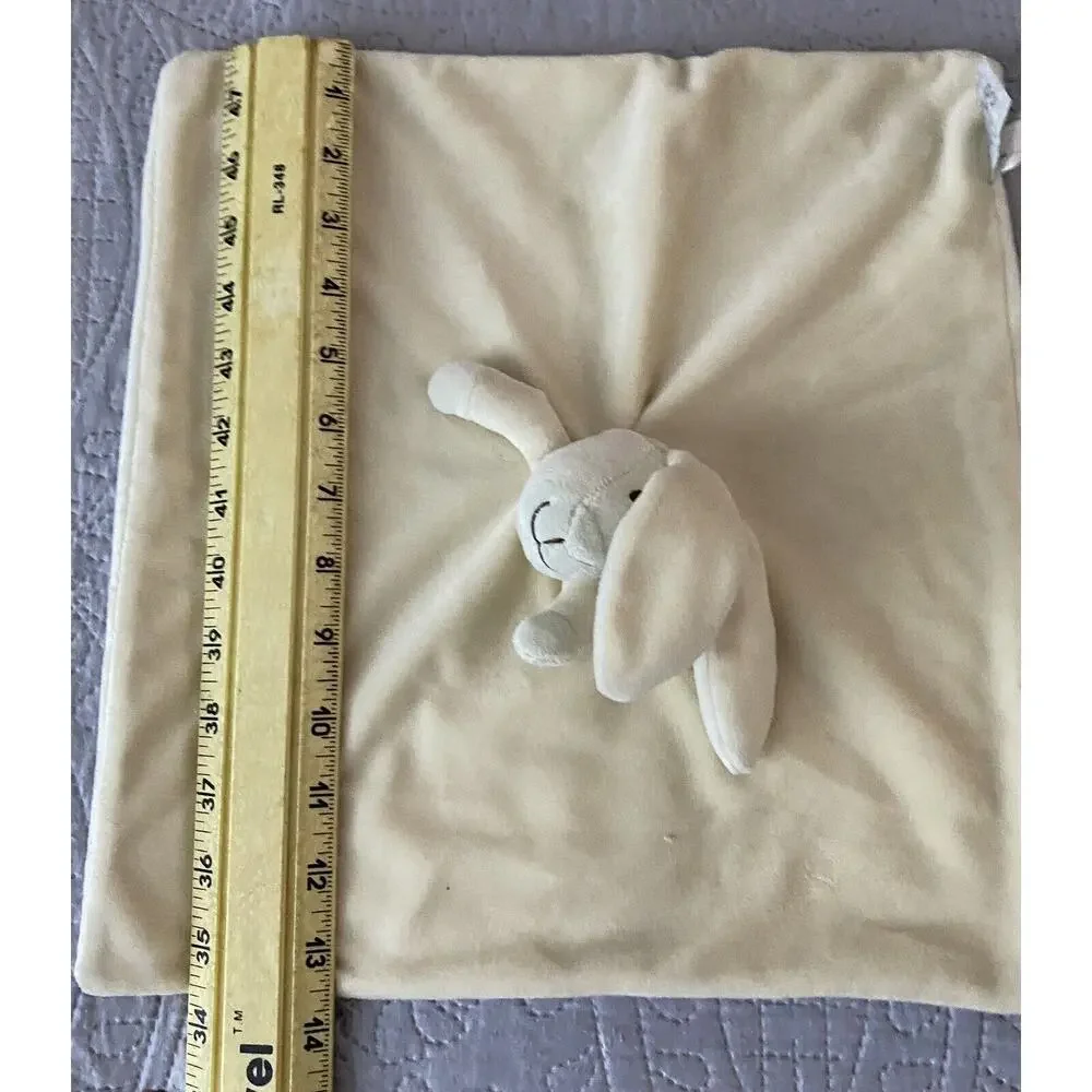 Floppy’s Teddy Kompaniet Diinglisar Beige Bunny Rabbit 13” X 13 1/2” Lovey